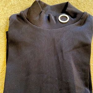 Ribbed knit Ski Top